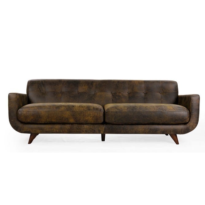 Pasha Sofa In Outback Dark Brown