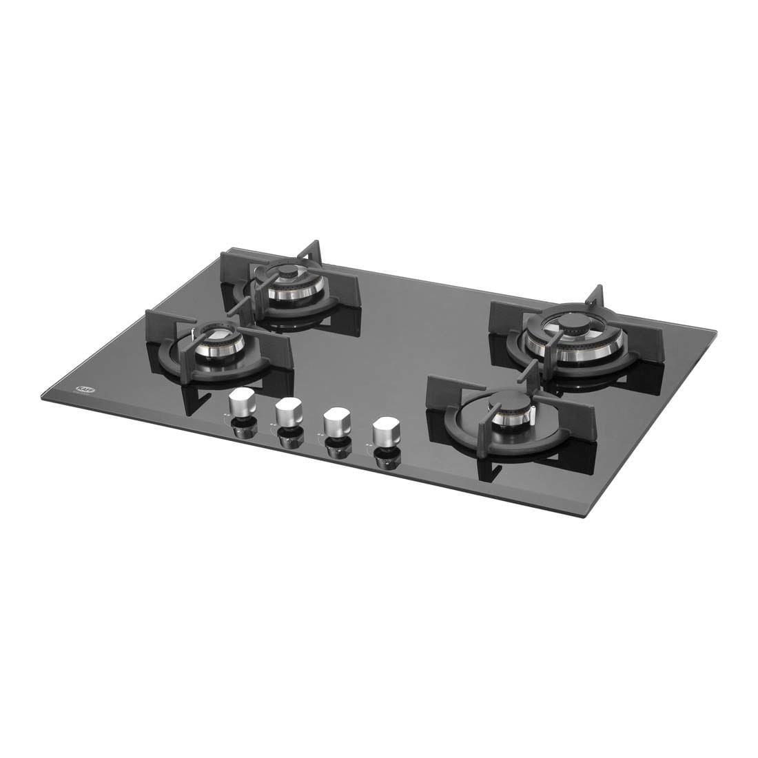 KHB78 BR 4 Black Tempered Glass Hob