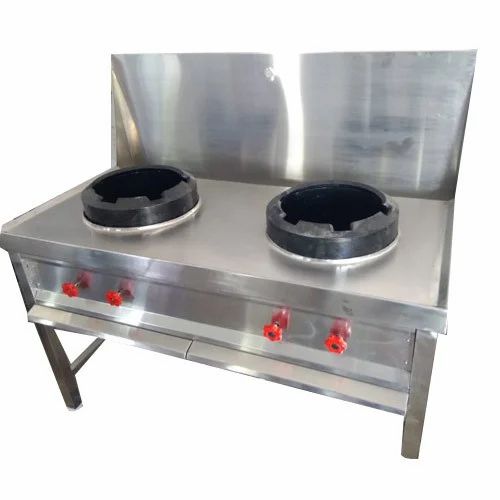 Two Burner Chinese Cooking Burner