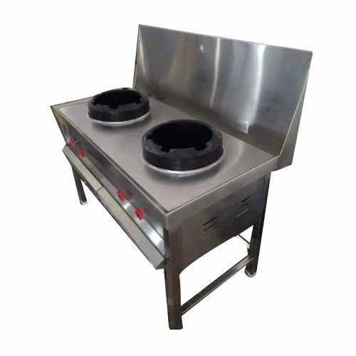 Two Burner Chinese Cooking Range