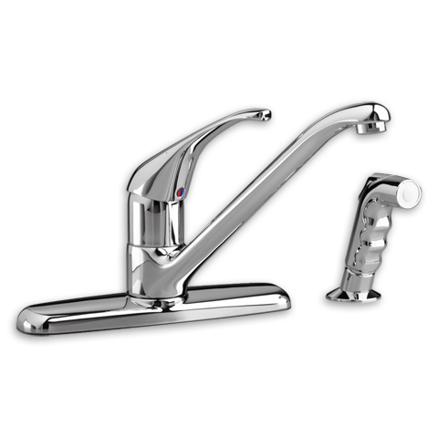 Reliant + 1-Handle Kitchen Faucet with Separate Side Spray