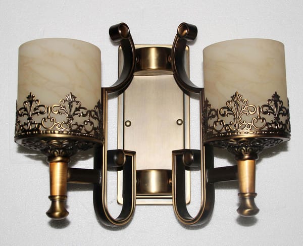 Selville Vintage Double Wall Light