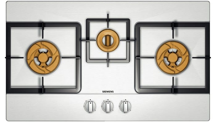 70cm Wide Stainless Steel, Gas Hob With Integrated Controls