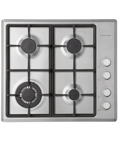 60cm Gas on Steel Cooktop 