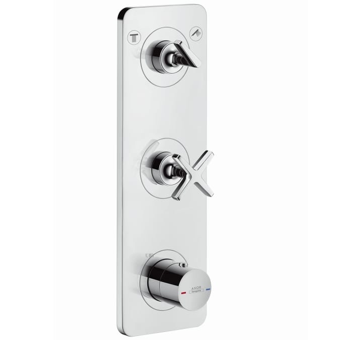 Thermostatic Module for Concealed Installation 38 x 12 for 2 Outlets