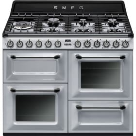 Cooker, 110x60 Cm, Victoria, Silver, Gas Hobs, Energy Rating A