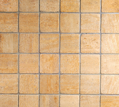 Yellow Stone cobble flooring