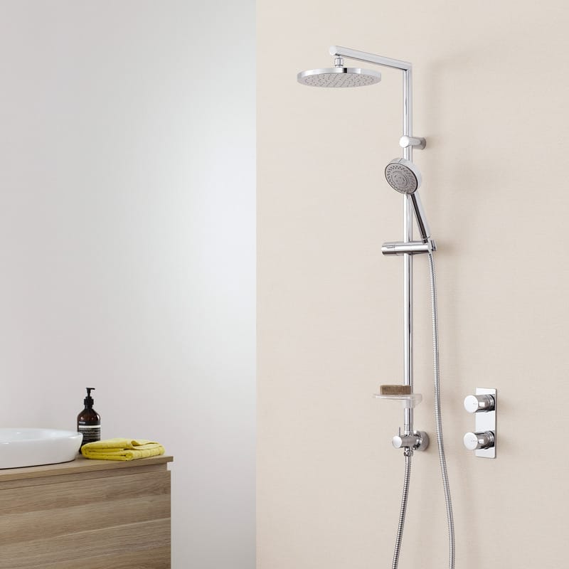 Essence Rail Shower with Overhead