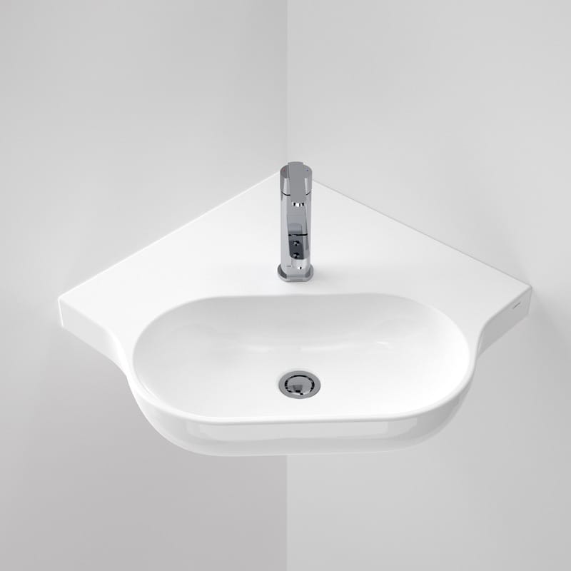 Opal Sole Corner Wall Basin