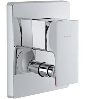 Strayt Recessed Bath & Shower Trim, 40mm Valve 