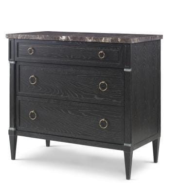 Drawer Chest With Marble Top