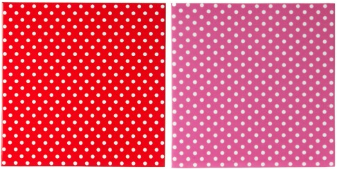 Trivet Mini Dot Pink & Red