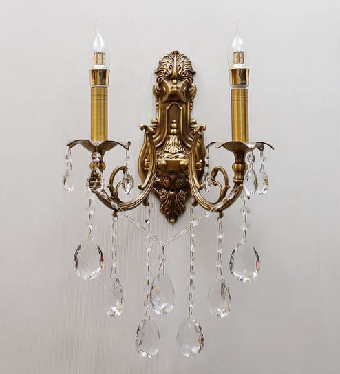 Sienna Antique Candle Wall Light