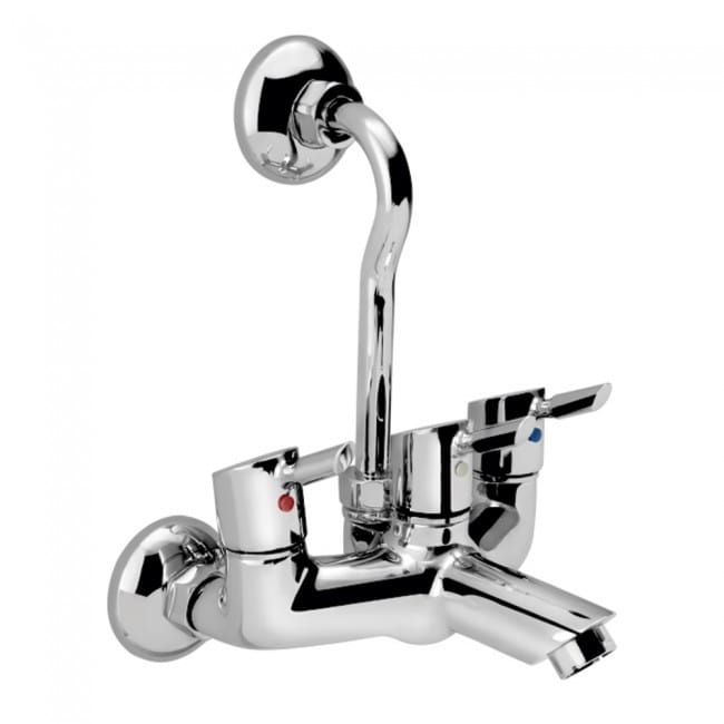 Wall Mixer With L Bend 