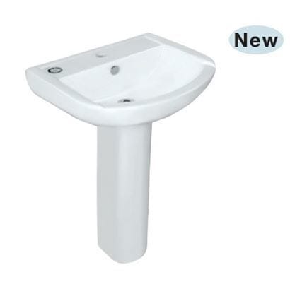 Wash Basin With Full Pedestal