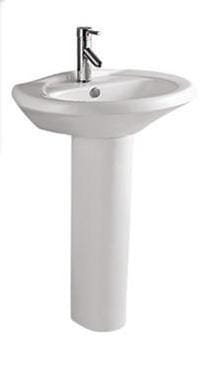 VZ060/VZ060B - Wash Basin with Full Pedestal