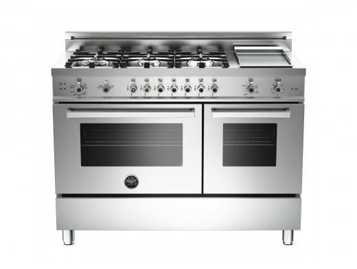 48 6-Burner + Griddle, Gas Double Oven