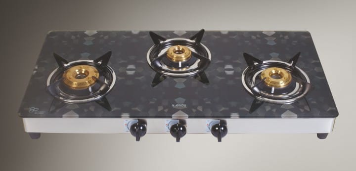 773 CT Vetro Digital Black Glass Cooktop