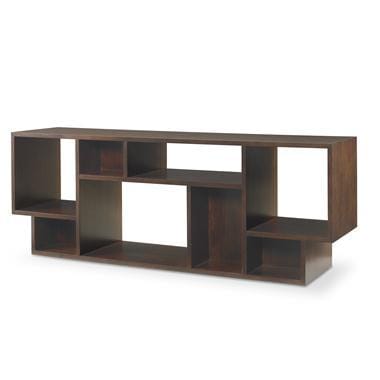 Geometric Entertainment Bookcase