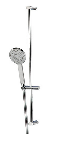 Sliding bar with ECO antilimescale Diam. 105mm handshower set - 6 lt/min