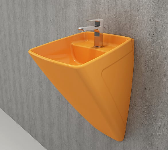 Firenze Monoblock Wall-Hung Washbasin