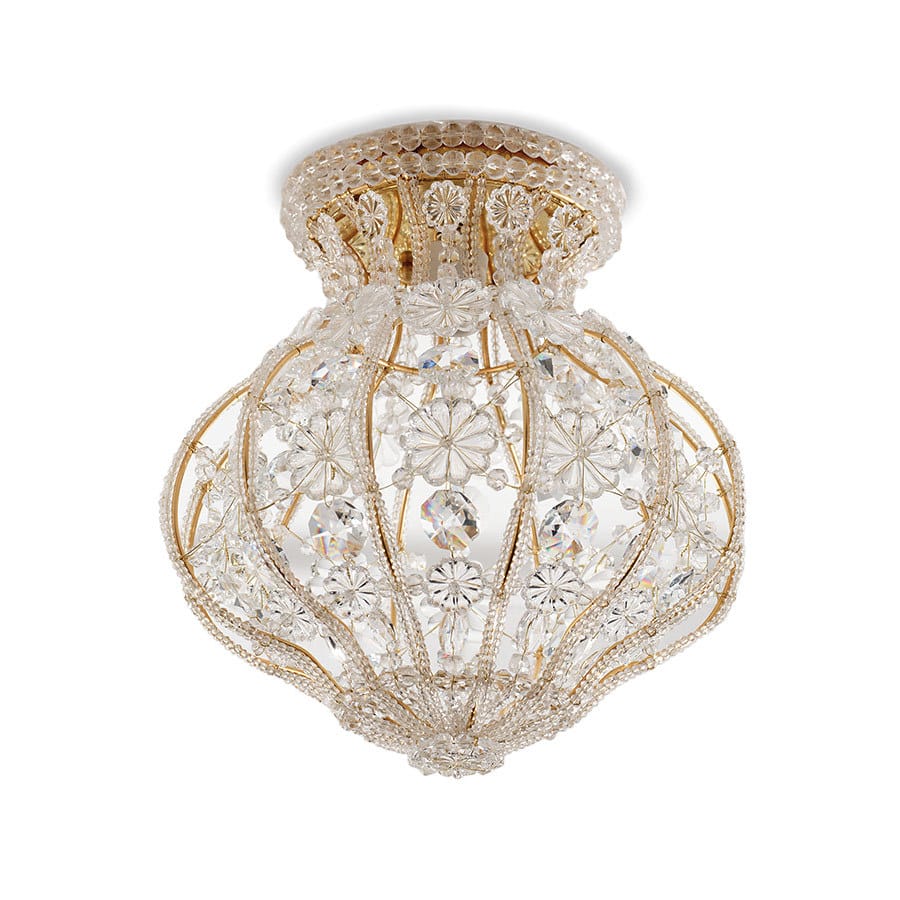 Crystal Ceiling Light