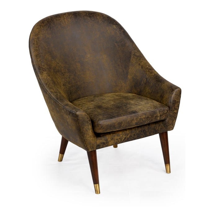 Bc Bijoux Chair In Outback Dark Brown