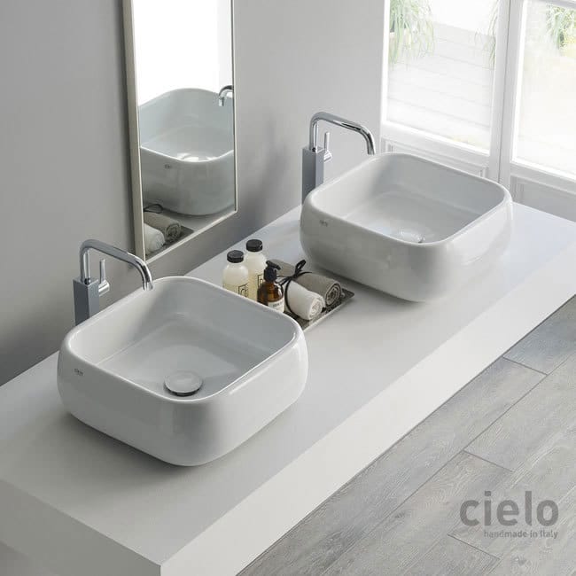 On Top Washbasin 40 White