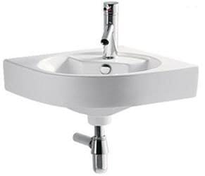 VT150 - Wall Mounted Corner Wash Basin