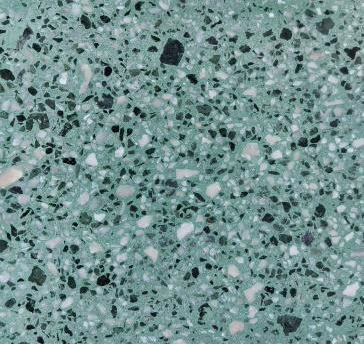 Terrazzo Slab - Emerald Green