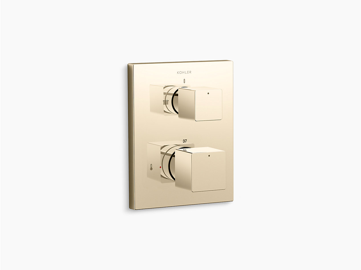 AUTOSENSE THERMOSTAT REC B&S SQUARE TRIM