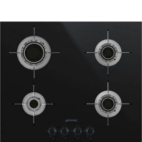 60cm, Gas Hob Dolce Stil Novo, Black Glass