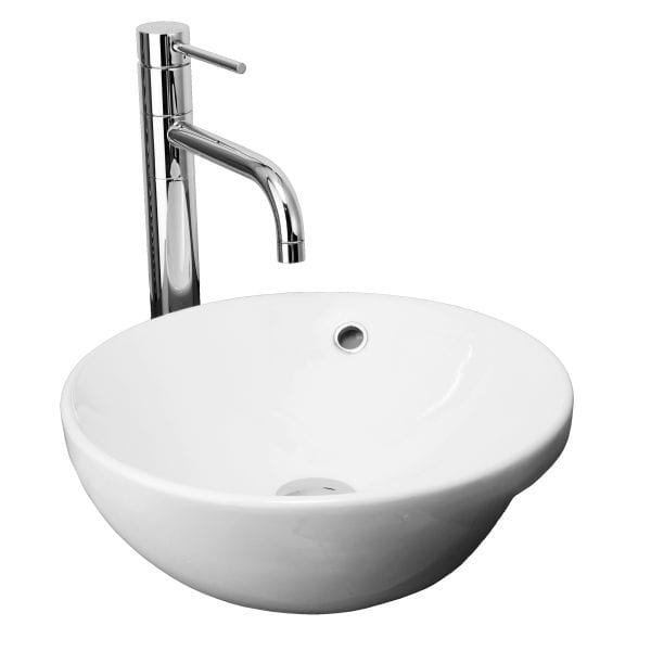 Console Semi Recess Basin