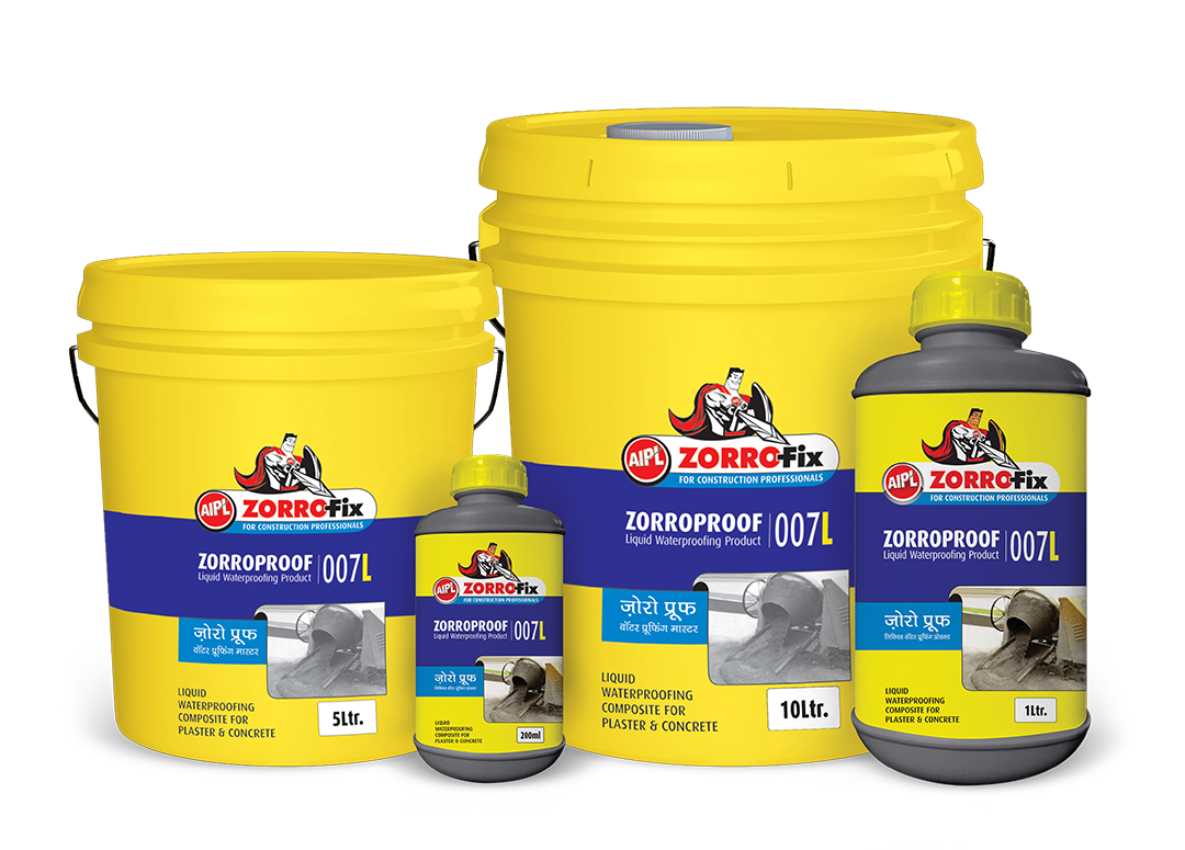 Zorroproof Waterproofing Masters - Liquid Water Proofing