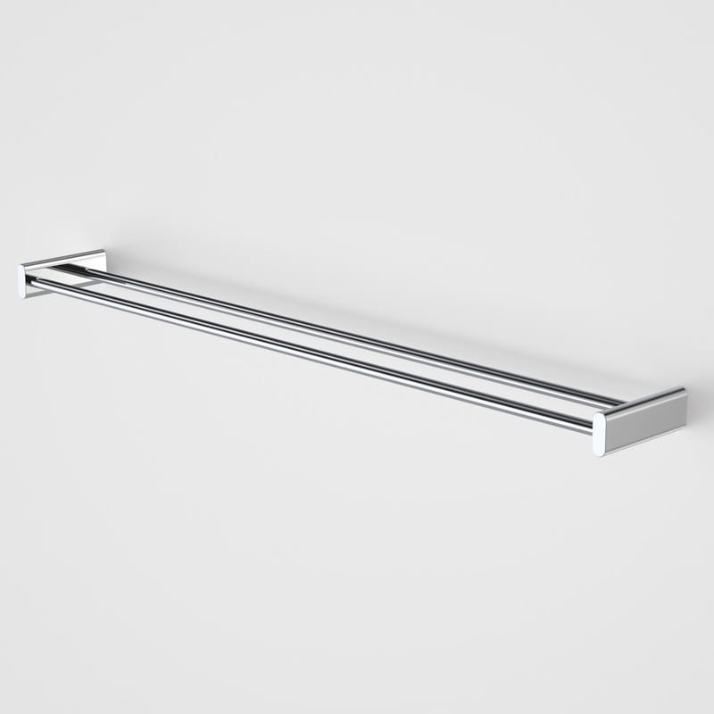 Track Double Towel Rail - 800mm