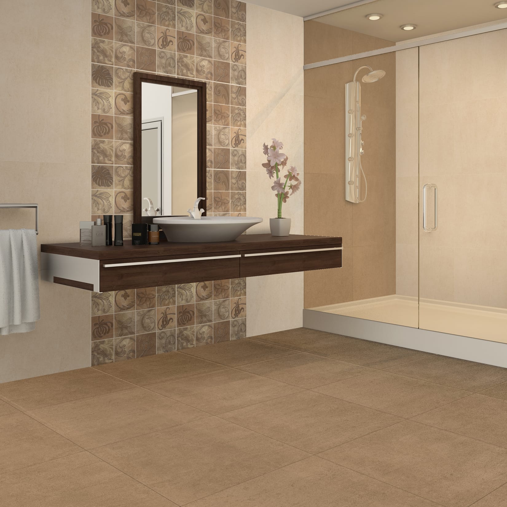 Signature Brown-Crema-9789 Decor