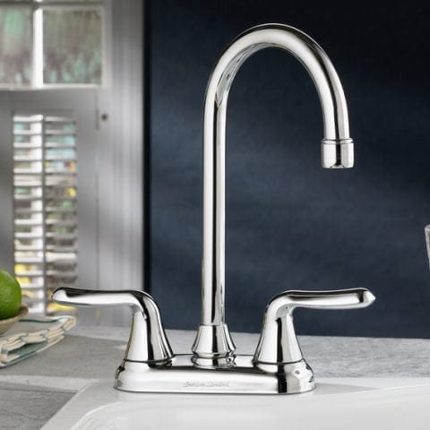 Cadet 2-Handle High-Arc Bar Sink Faucet