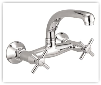 Sink Mixer with Swinging Spout