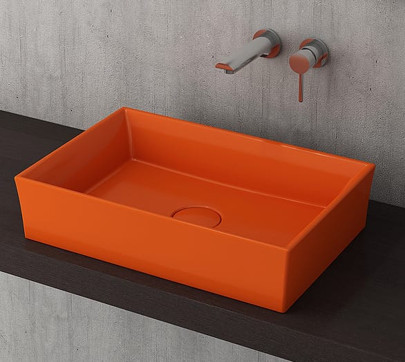 Cesena Bowl Washbasin, 55x33 cm