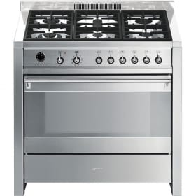 A1-7 Cooker, 90x60 Cm, Opera, Stainless Steel, Gas Hobs, Energy Rating B