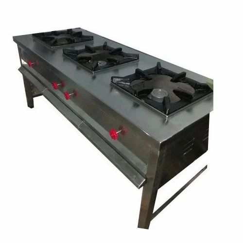 Three Burner Cooking Range