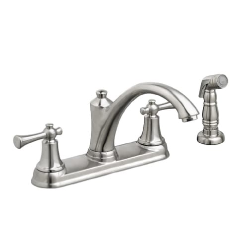 Portsmouth 2-Handle Kitchen Faucet with Side Spray