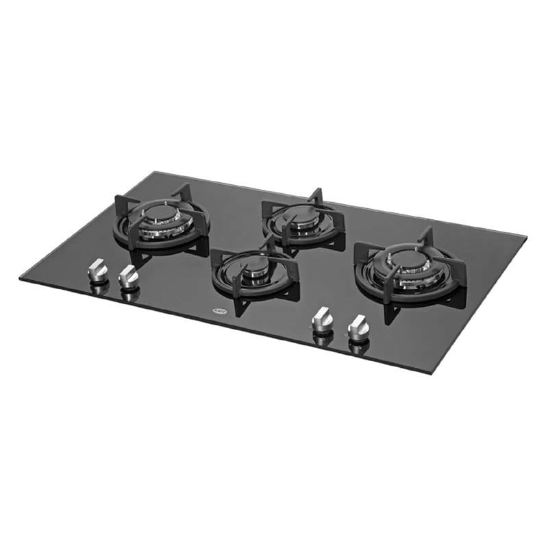 N 904 2TRG Black Tempered Glass Hob