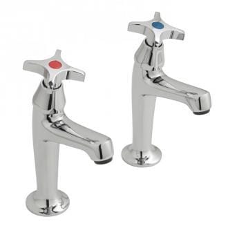 Astra Cross Sink Pillar Taps