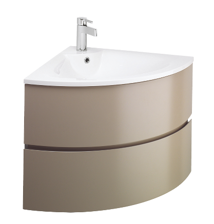 Svelte corner Vanity Unit