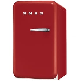 Single Door Refrigerator, Red, 50's Retro Style FAB5LR1