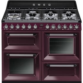 TR4110RW1 Cooker, 110x60 Cm, Victoria, Red Wine, Gas Hobs, Energy Rating A