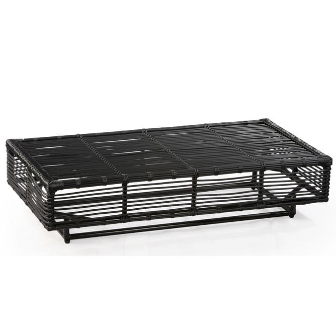 Montego Outdoor Coffee Table In Black