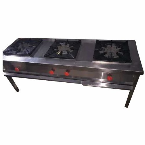 Three Burner Cooking Range