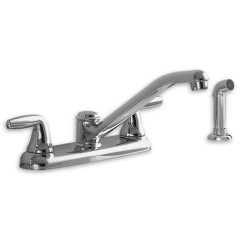 Jocelyn 2-Handle Kitchen Faucet with Separate Side Spray